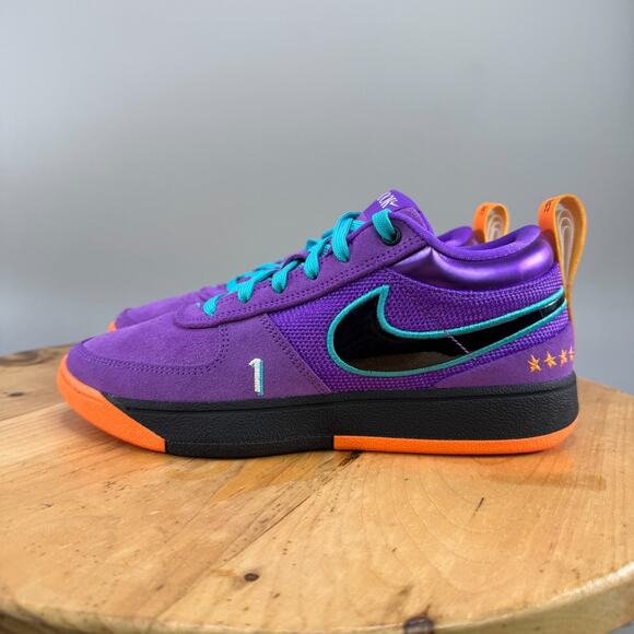 Mens 6.5 / W8 - Nike Book 1 '95 All Star Wild Berry Dusty Cactus IH0894 500 NEW - Picture 3 of 9